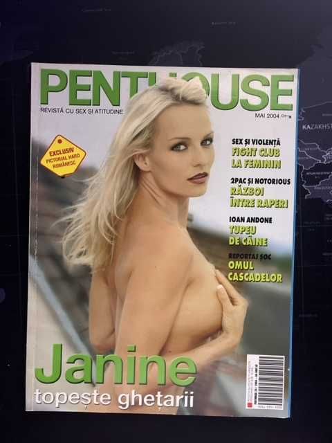 Vând reviste: Playboy, Hustler și Penthouse