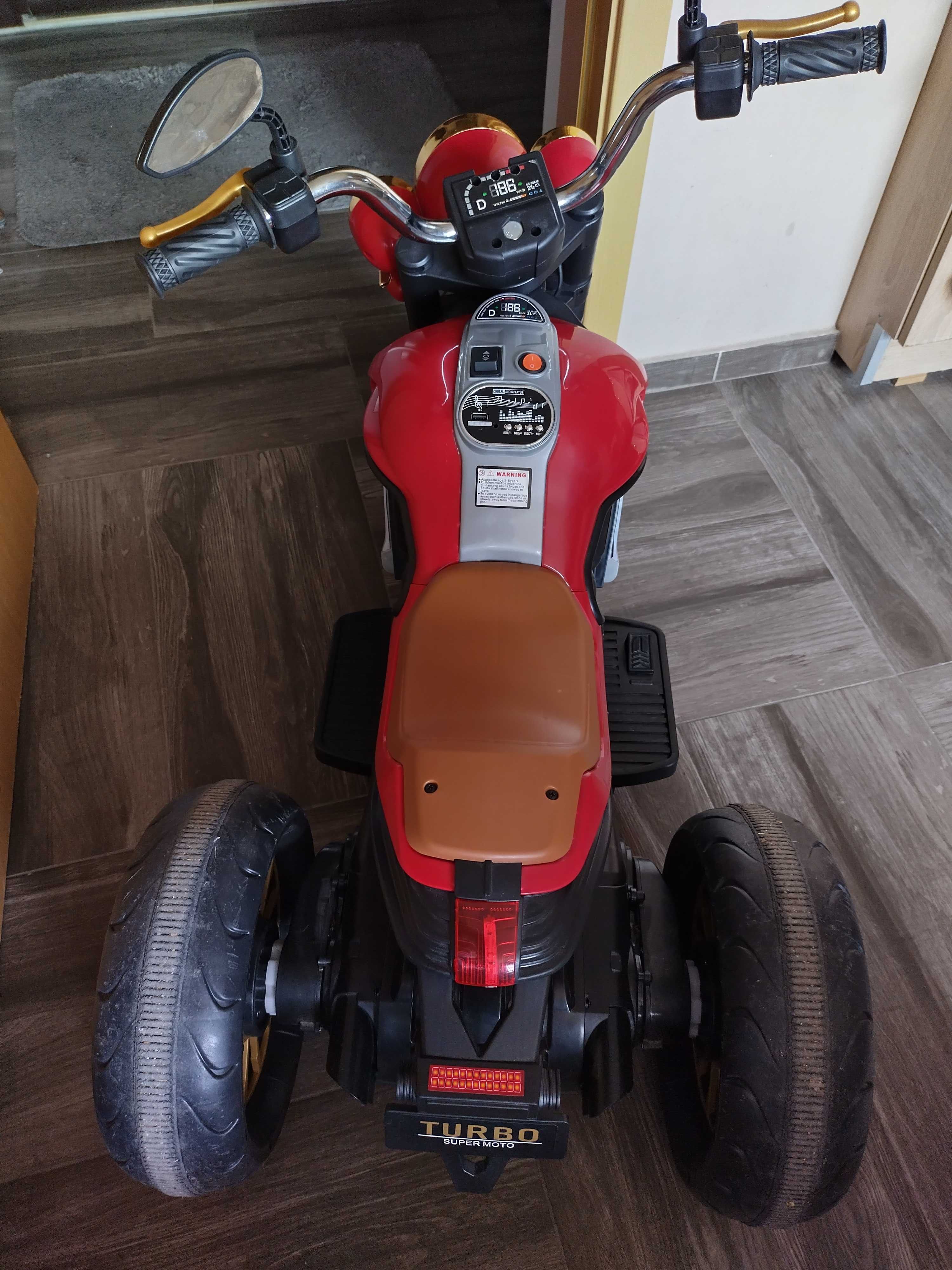 Детски акумулаторен мотор Super Moto Turbo