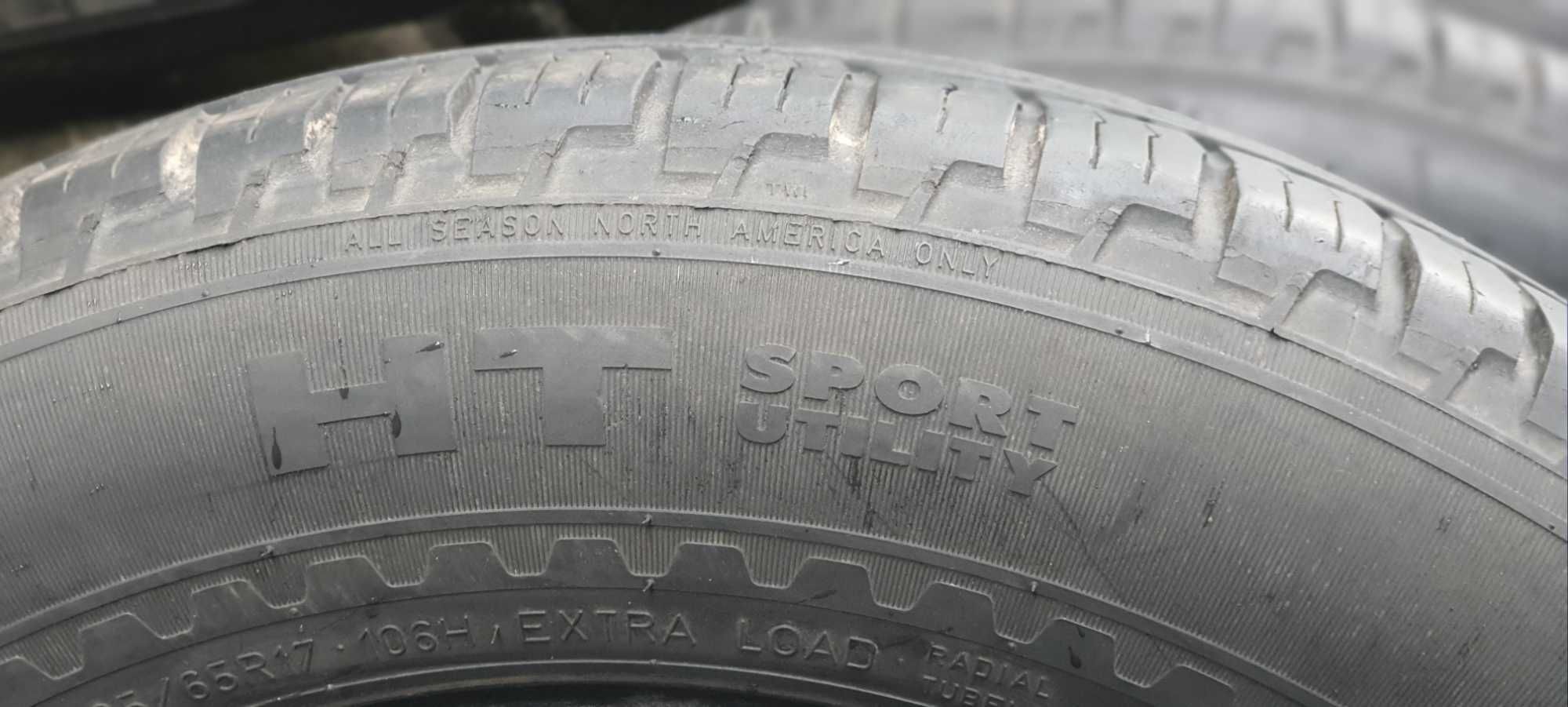 Nokian HT Sport Utility 225 65 R17 DOT 0312 5-7 mm