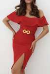 Rochie rosie mohito 38