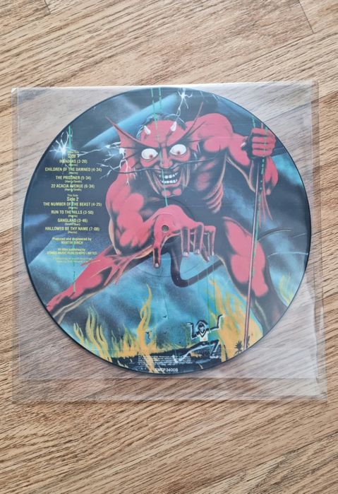 Iron Maiden The Number of The Beast Vinyl Vinil
