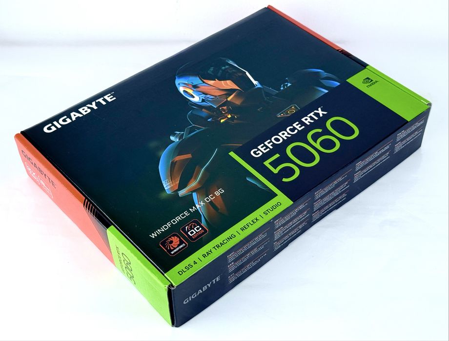 Видеокарта Gigabyte GeForce RTX 5060 WINDFORCE OC 8G