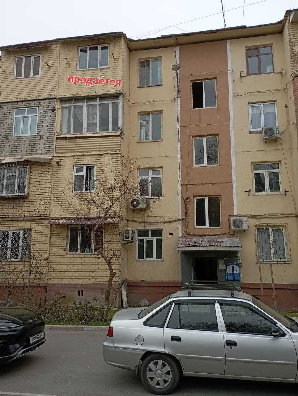 Продам 2-х комнатную квартиру Чиланзар 12 квартал, перекресток Ширин