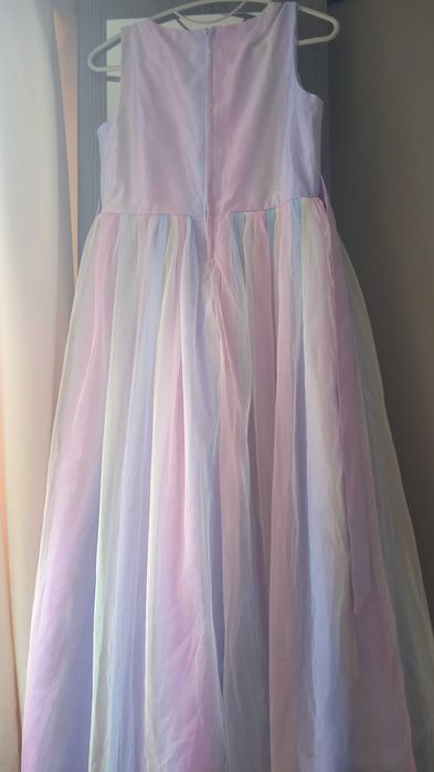 Лилава рокля размер 170