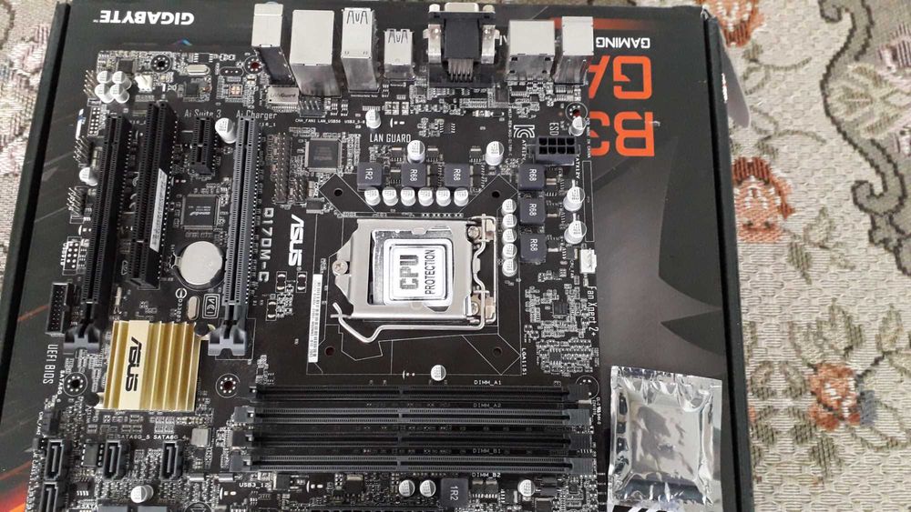 Дъно asus q170 m-c + i5 6500 +gscill 2x8 2666