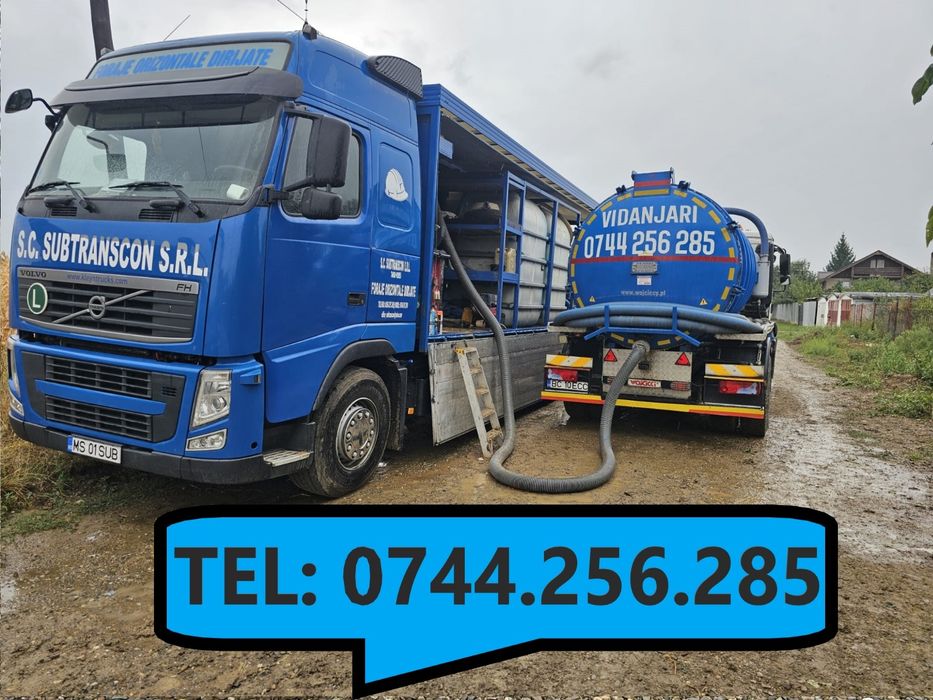 Vidanjări profesionale și rapide.