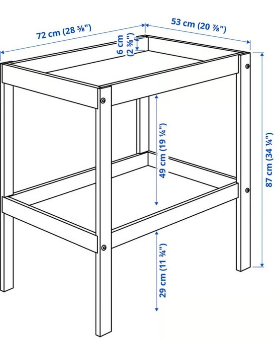 Masă înfășat/schimbat bebeluși