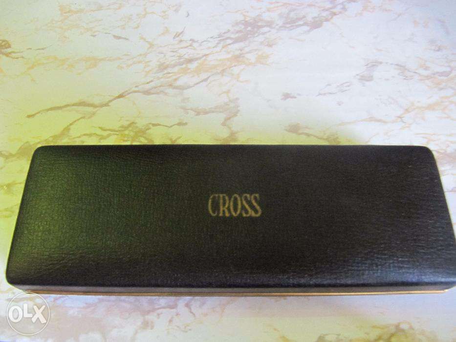 vintage creion 0,9mm cross since 1846 placat aur 10k si smaralde