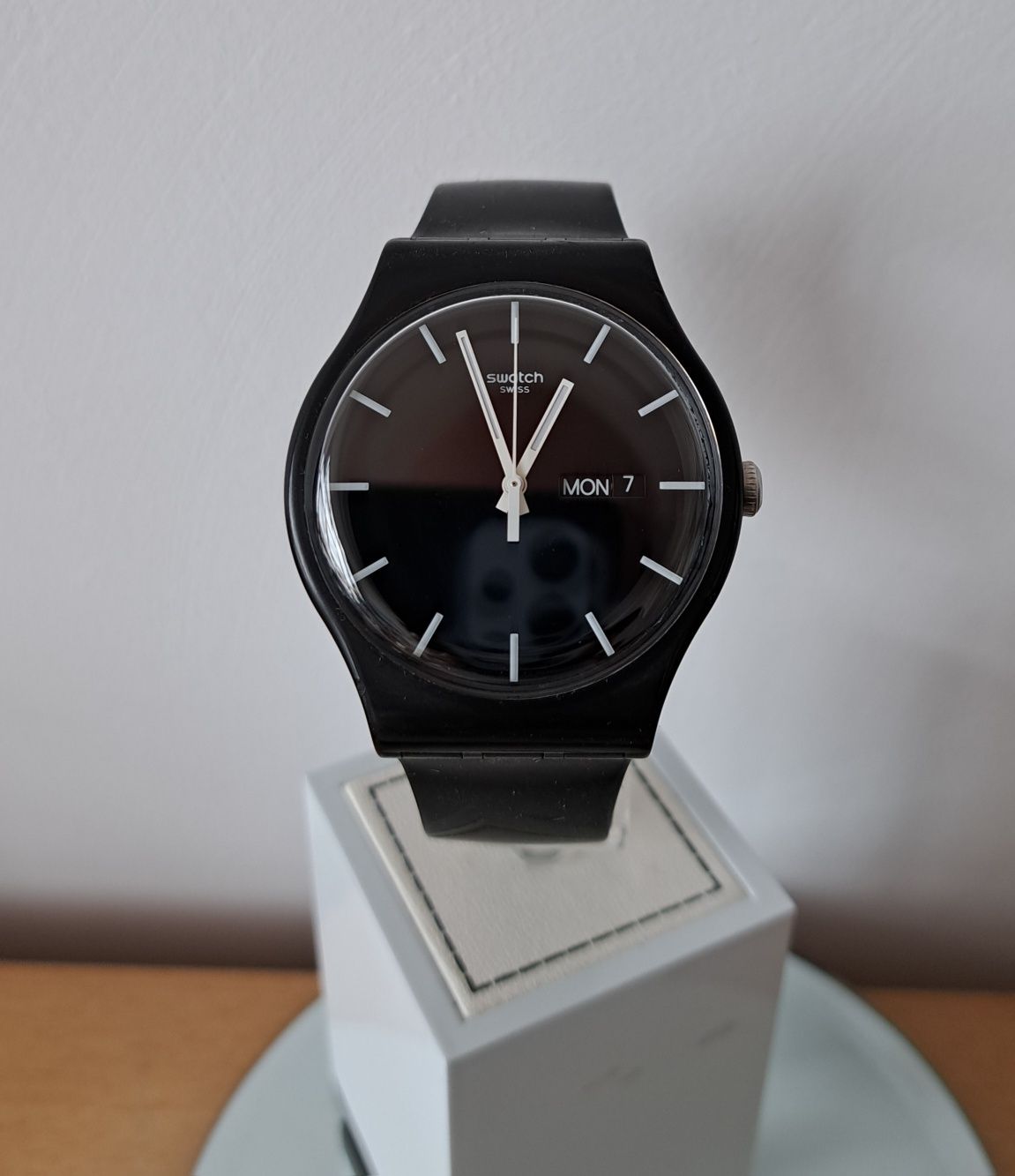 Swatch diametrul 41 cm curea silicon swiss