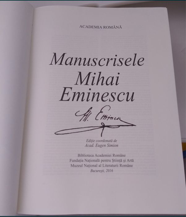 Manuscrisele Mihai Eminescu, vol 1