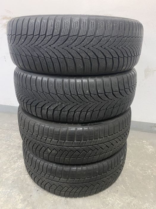 Jante 17 originale Skoda Octavia anvelope iarna