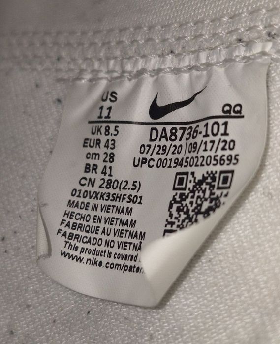 Adidași piele Nike Blazer Mid'77 mărime 43 (uk8,5)