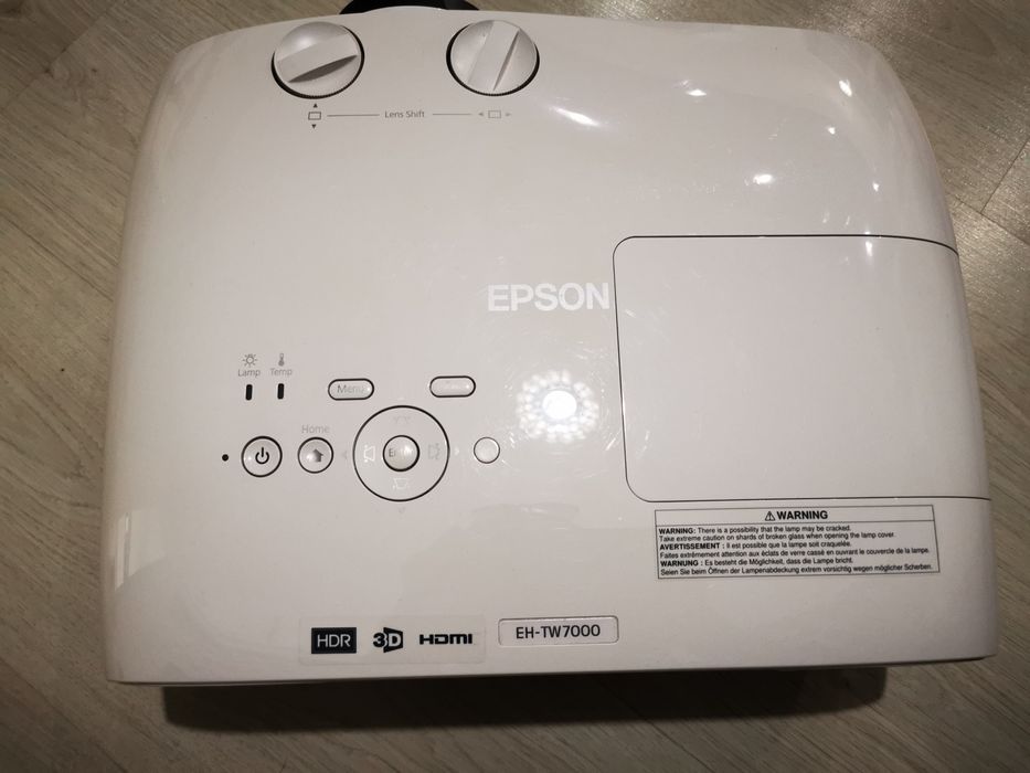 Videoproiector Epson EH-Tw7000 3lcd 4k UHD 3000 lumeni