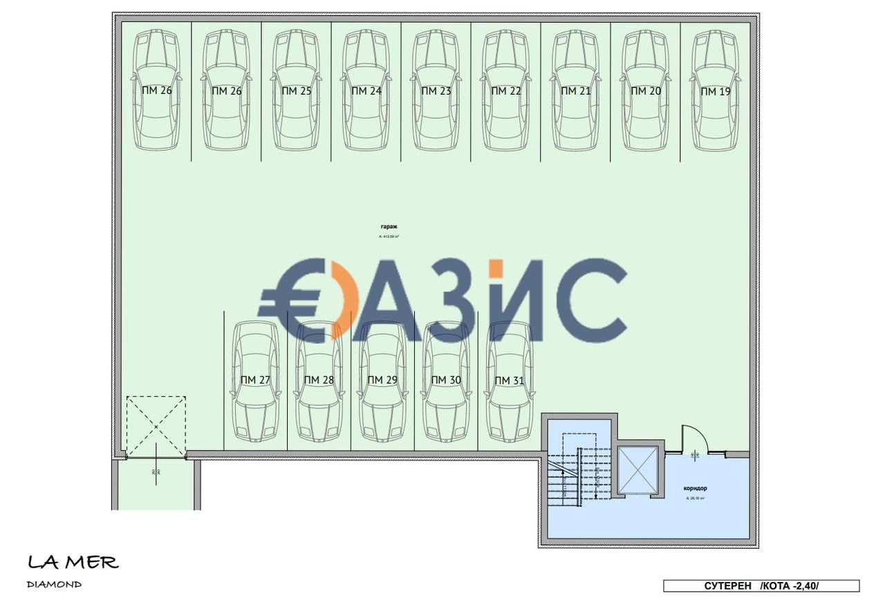 Продава се Едностаен апартамент в Свети Влас - 61 кв.м за 1491 €/кв.м - Снимка #11