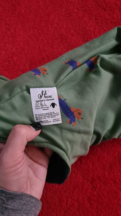 Haine lana 92, salopeta cagula