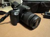 Aparat foto DSLR digital Canon EOS 1300D, impecabil, la cutie