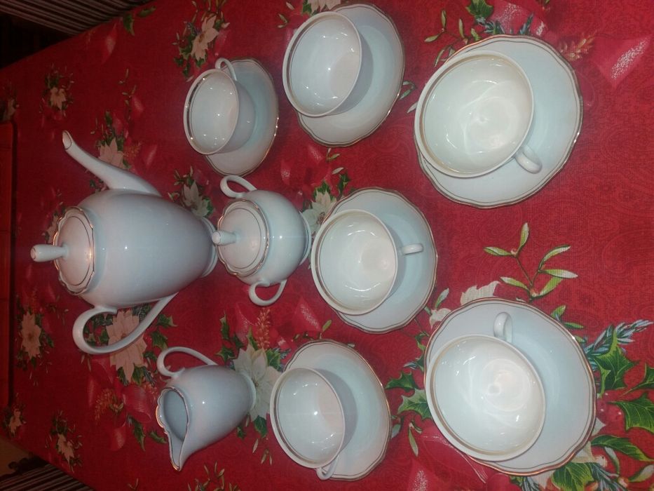 Serviciu cafea de portelan fin