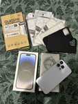 Iphone 14 Pro Max Silver 128Gb impecabil(+carcase si folii)