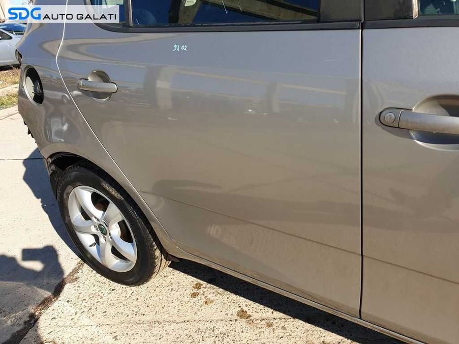 Usa Usi Portiera Portiere Dreapta Spate Dezechipata Skoda Fabia 2 Facelift Break Combi 2007 - 2014 Culoare 9202