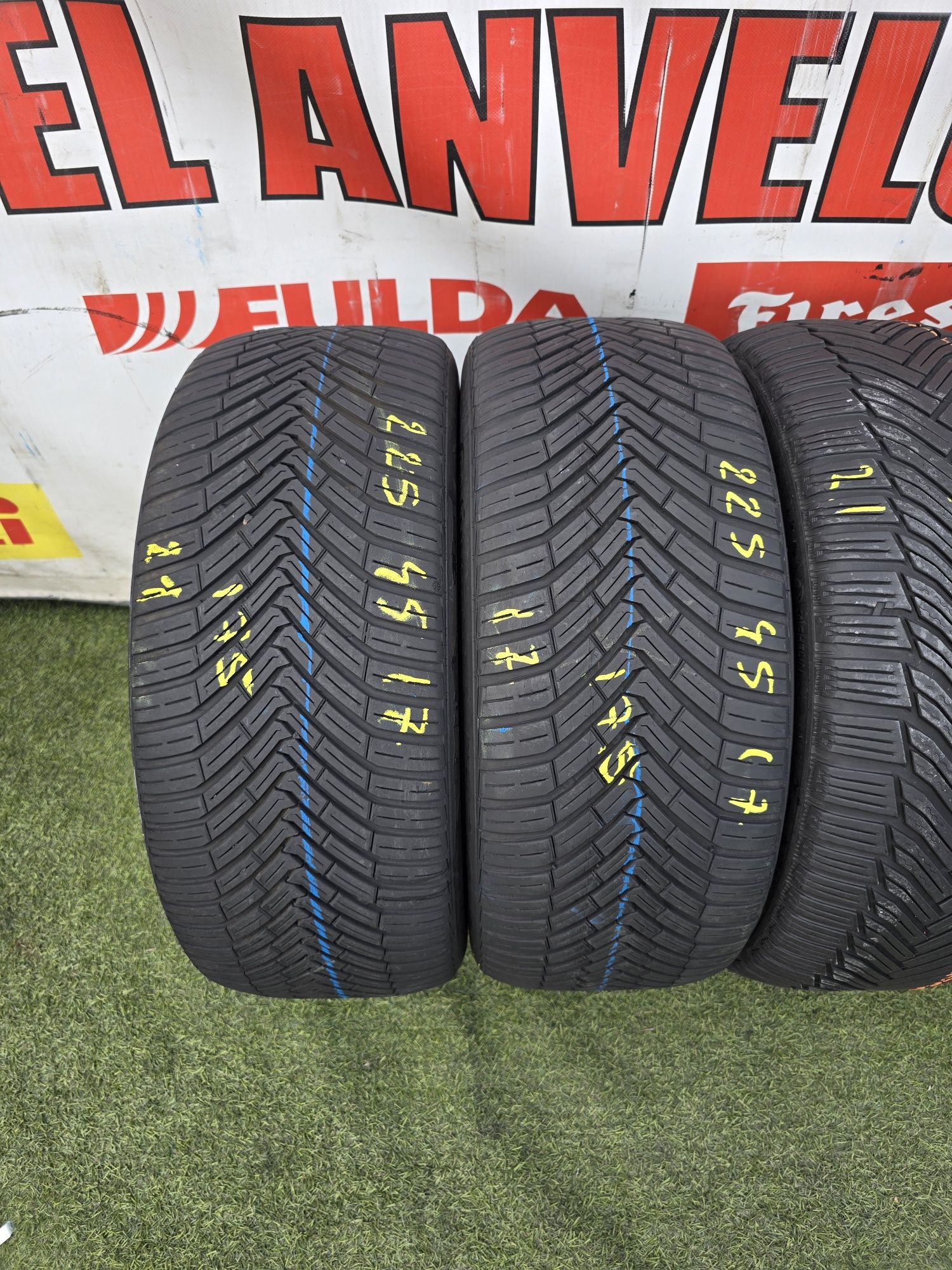 225 45.17 2x continental 2x michelin m+s