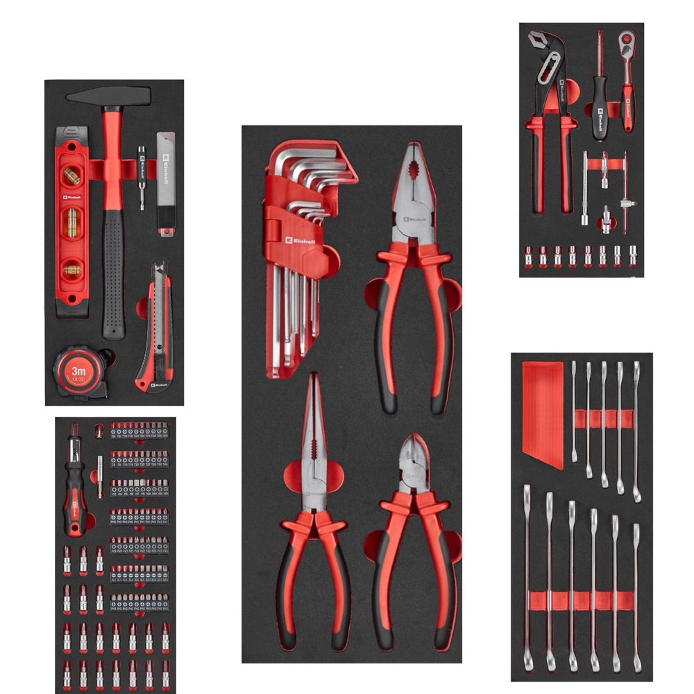 Einhell количка със инструменти 149 части