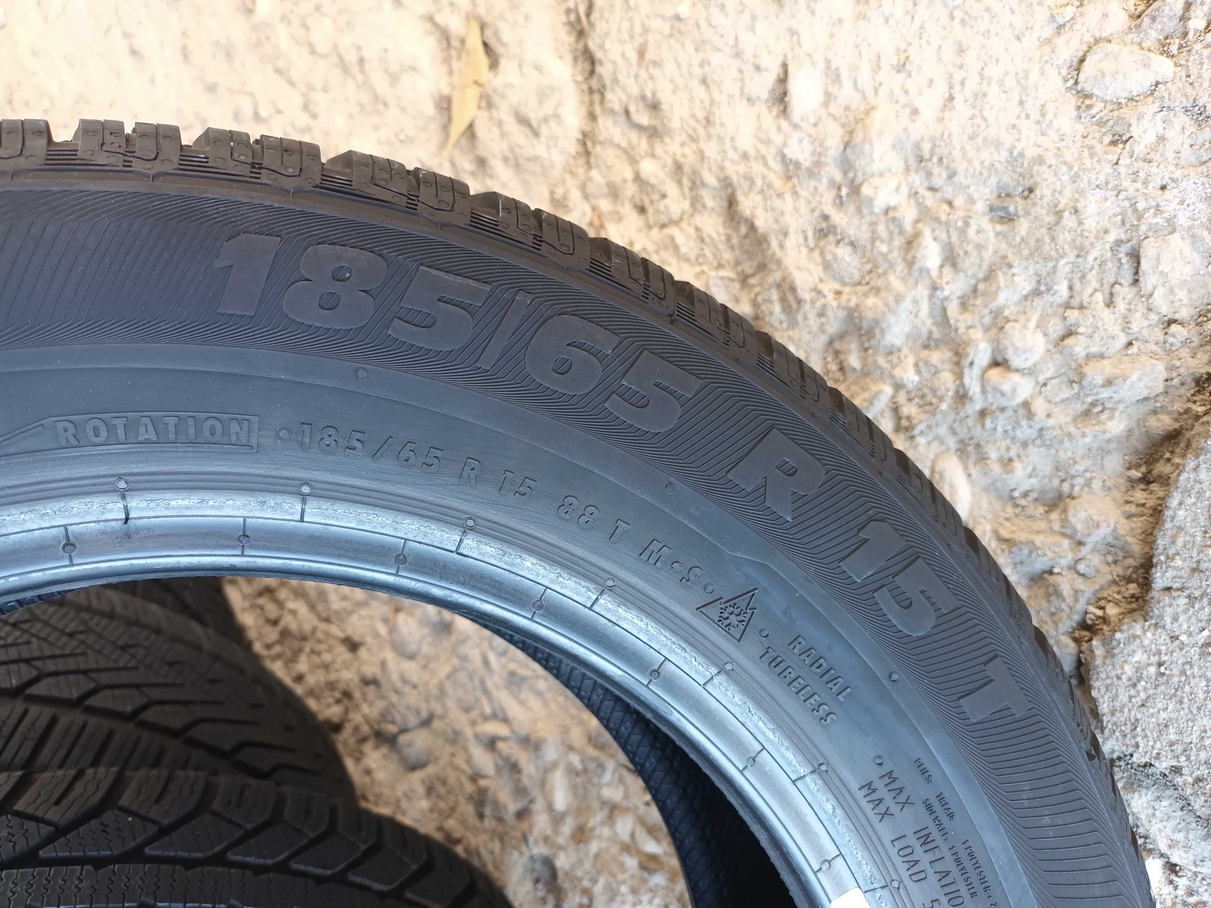 2 зимни гуми 185/65 R15 Semperit Master-Grip 2 88T M+S made in Germany