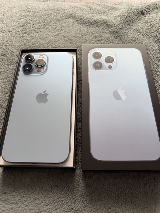 Iphone 13 pro max blue sierra 256 Gb