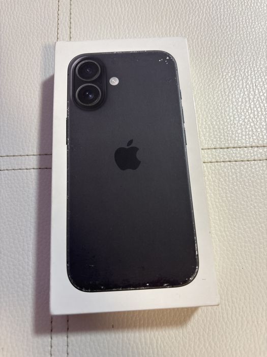 Apple iPhone 16 128GB Black Sigilat