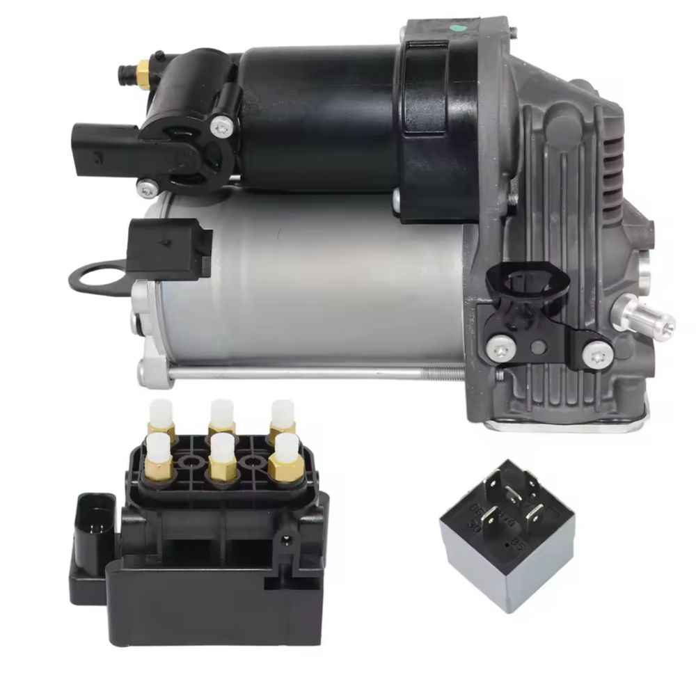 Set Compresor Perne Aer+Bloc Valve Suspensie Supapa Mercedes E C W212