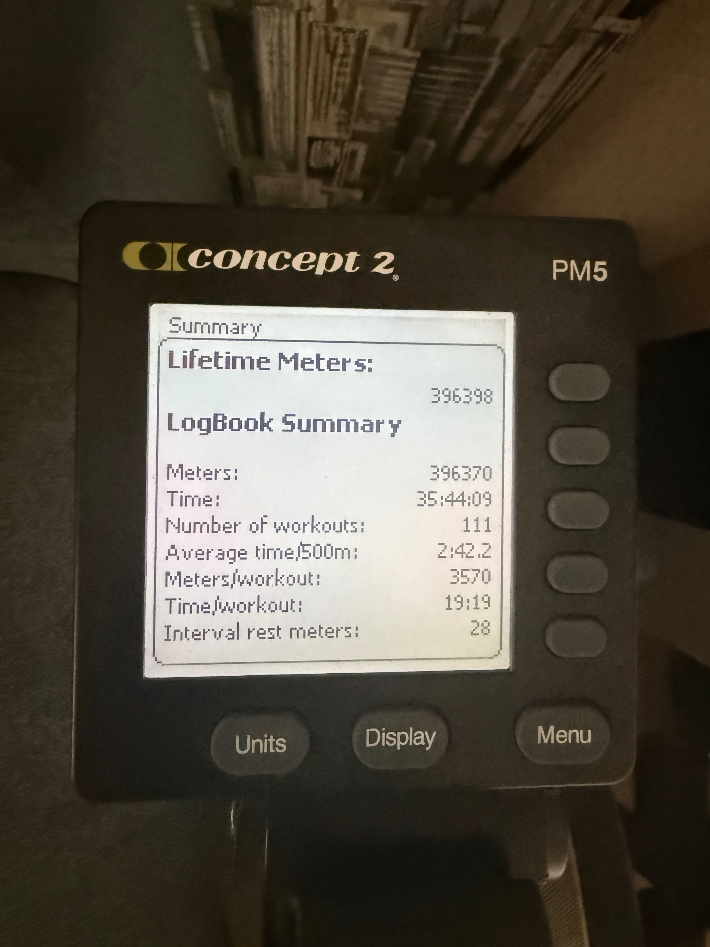 Гребен тренажор RowErg Concept 2