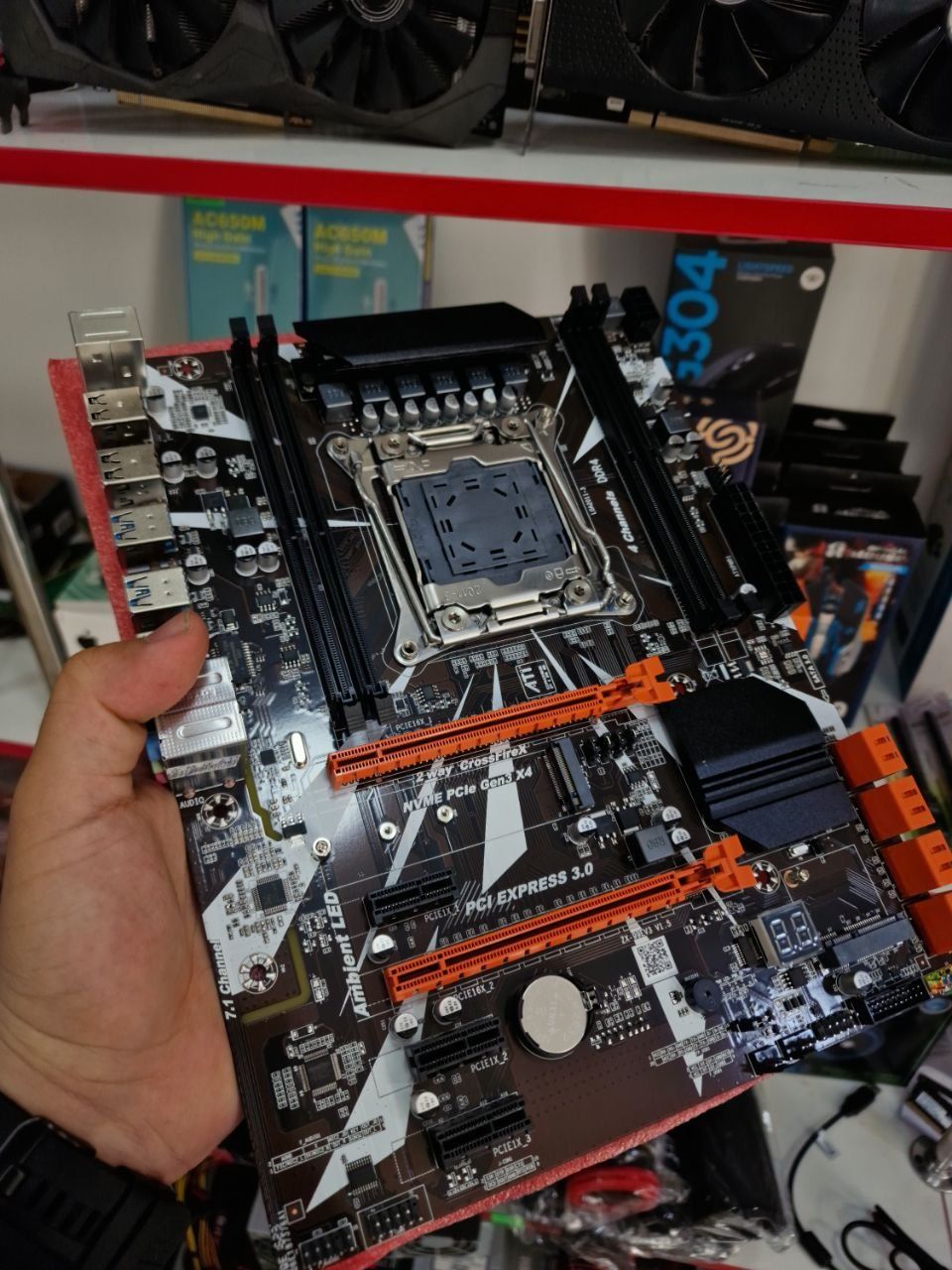 Мощный комплект для игр и мантажа xeon 2690v4 14/28 поток/DDR4 16g/X99