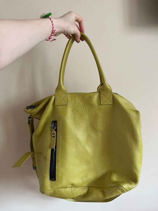 Дамска кожена чанта Musette