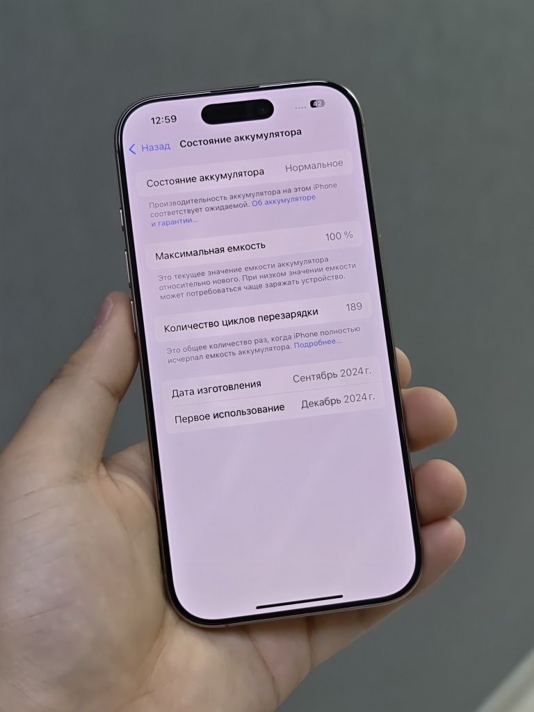 iPhone 16 Pro 256 GB АКБ 100 % | Mobile Zone