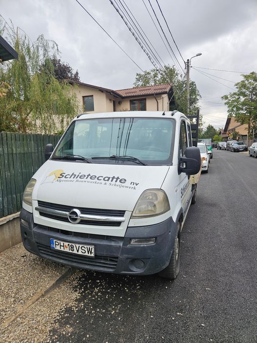 Opel Movano 7 locuri  2.5D pickup din 08.2005
