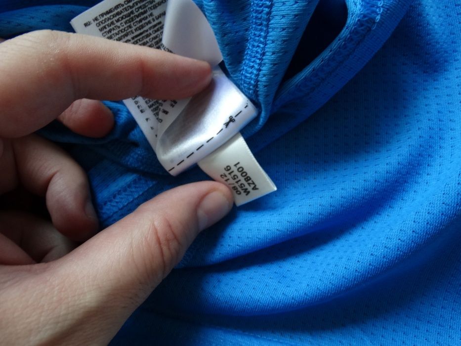 Адидас Adidas Adizero мъжка синя тениска размер S