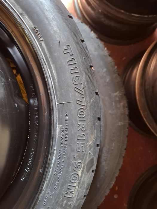 Продавам 1 бр Патерица 4x114,3 15 цола 3,5 J*ЕТ 46*ц.о 67.1 мм