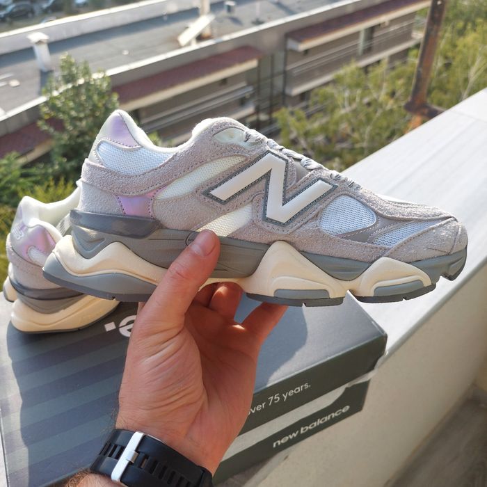 New Balance 9060 Light Grey White 38-39