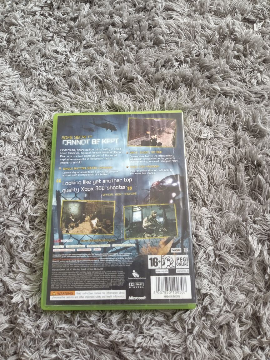 Transport 14 lei orice Joc/jocuri BlackSite Xbox360 +multe alte jocuri