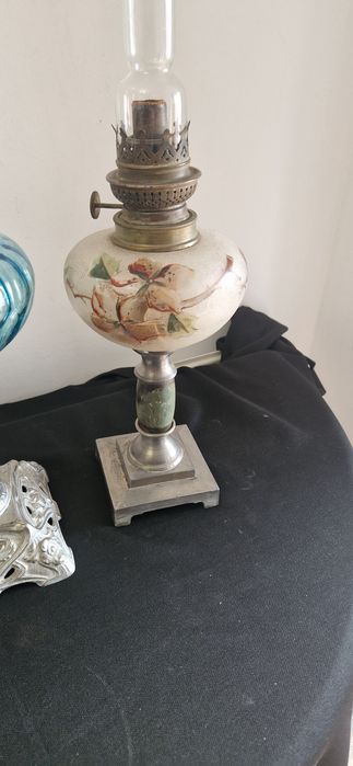 Lot  lampa vechi pe gaz petrol ulei