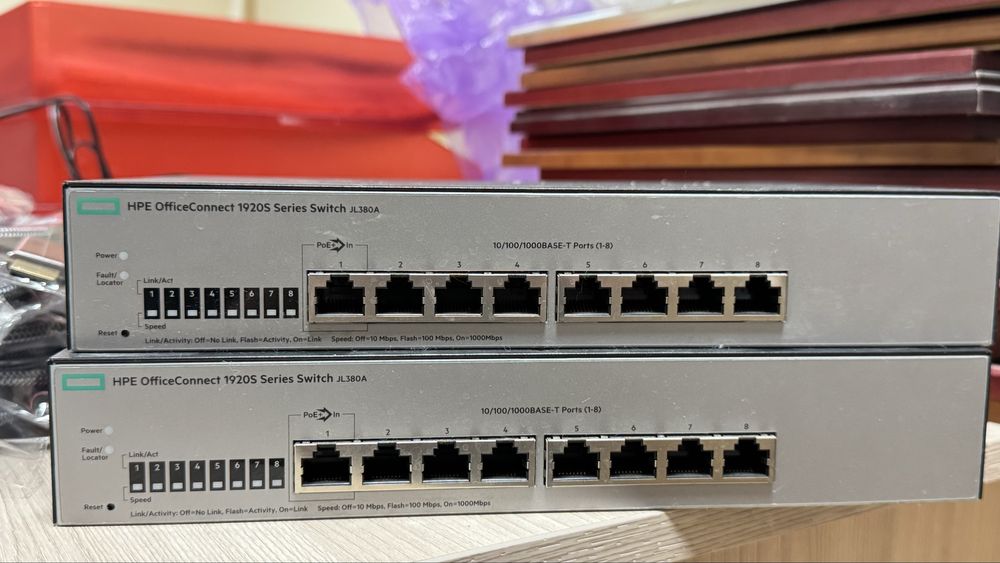 коммутаторы TP-Link , D-link, HPE