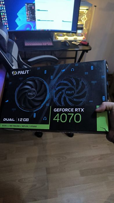 Продам 4070 12 gb palit