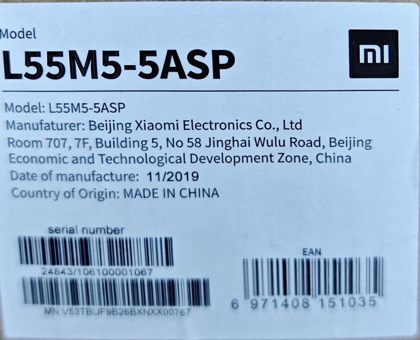 Televizoar Xiaomi 4k