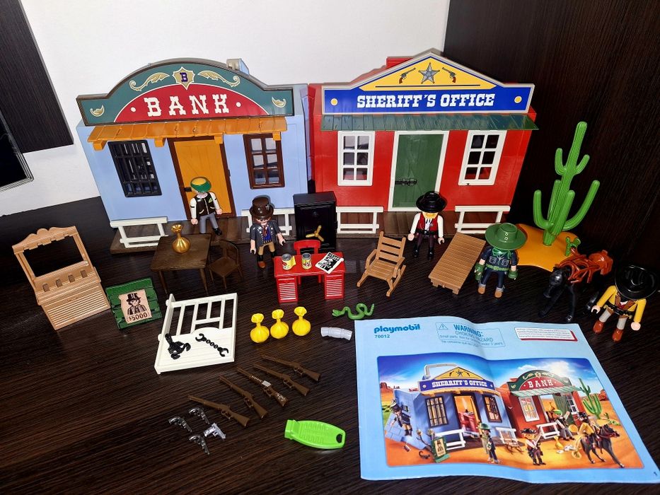 Set Playmobil (70012) Orașul din Vestul Sălbatic.