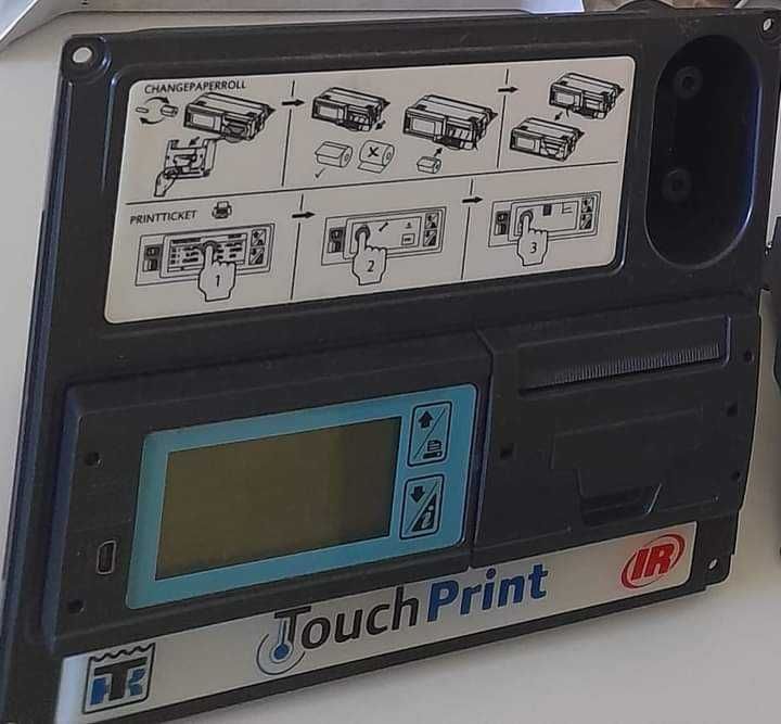 Termodiagrama frig/Inregistratordetemperatura/ Touch Print/Thermo King