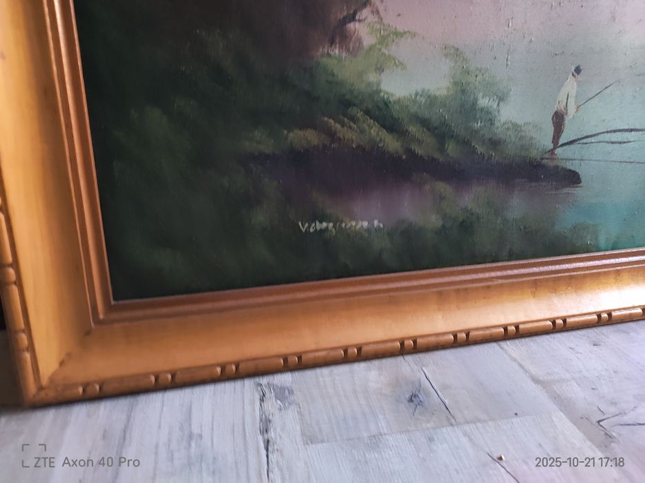 Vand tablou pictura ulei pe panza