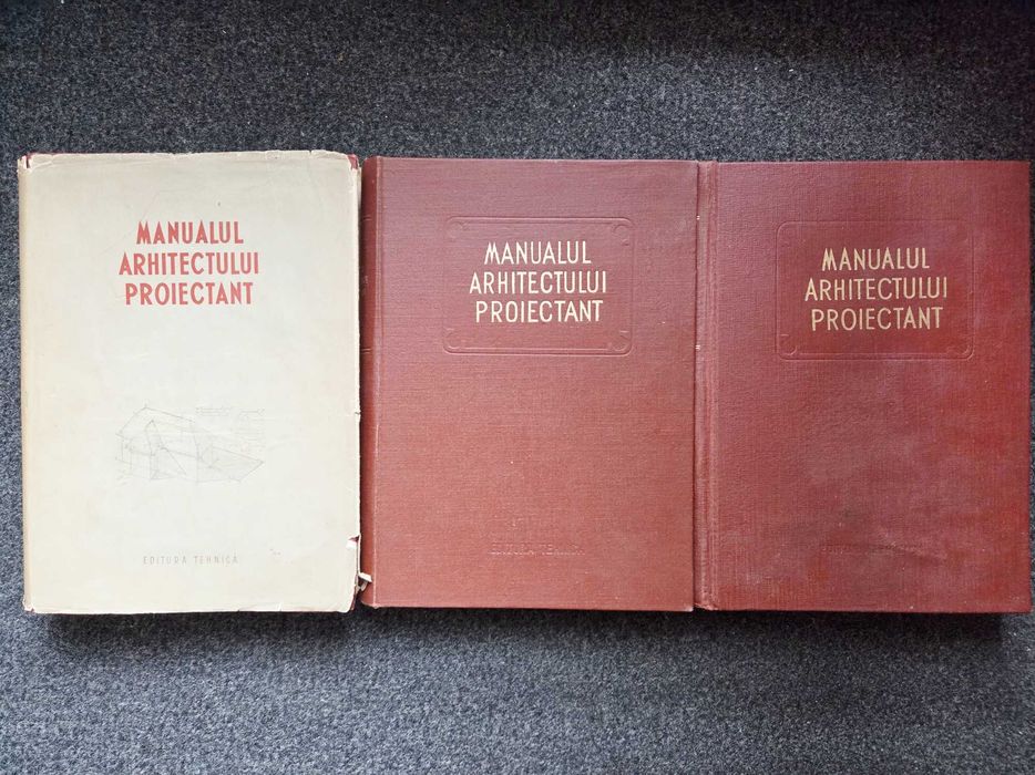 Manualul Arhitectului Proiectant (3 volume)