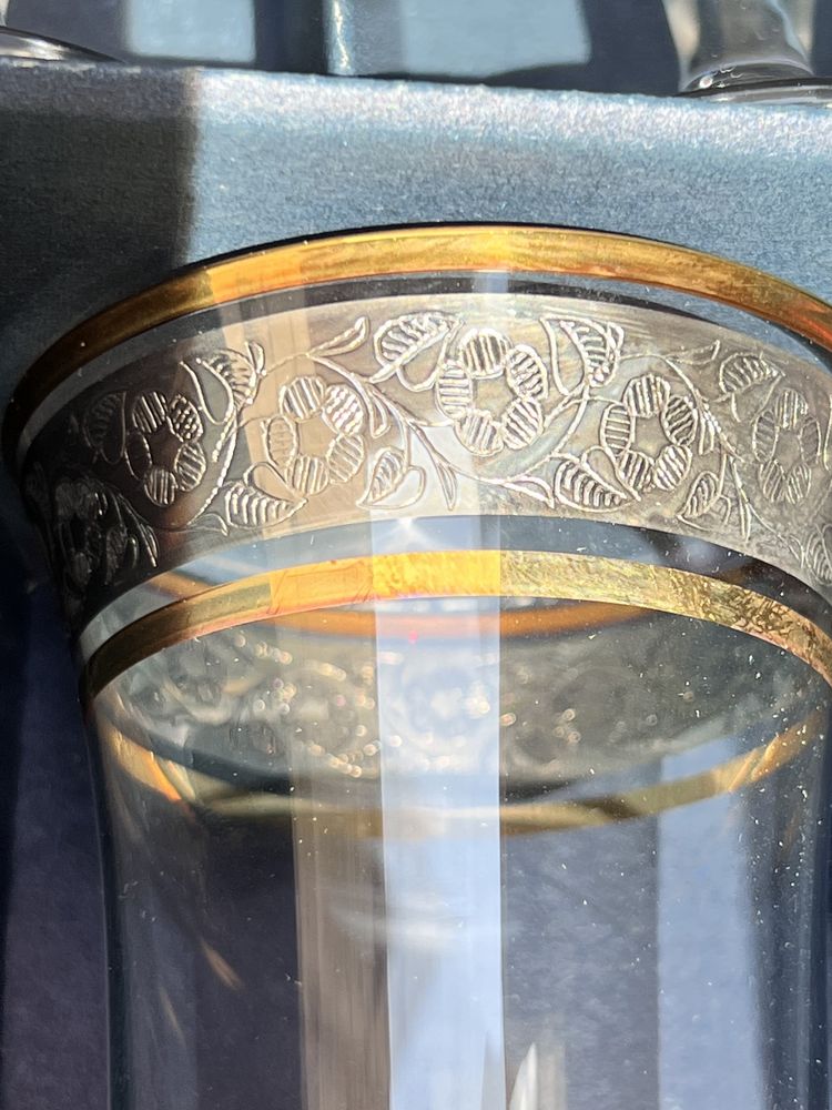 Продам Набор фужеров (бокалов) из богемского стекла 18 предметов