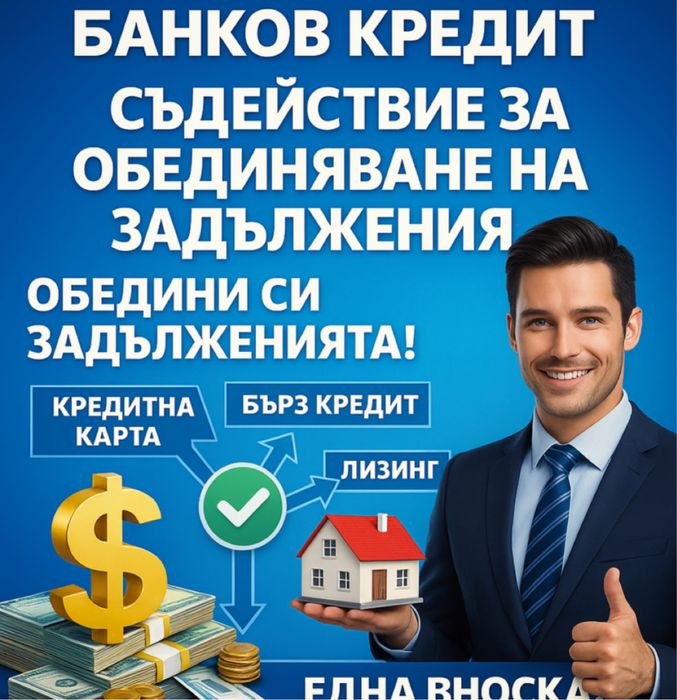 Банков кредит/Съдействие за обединяване на задължения