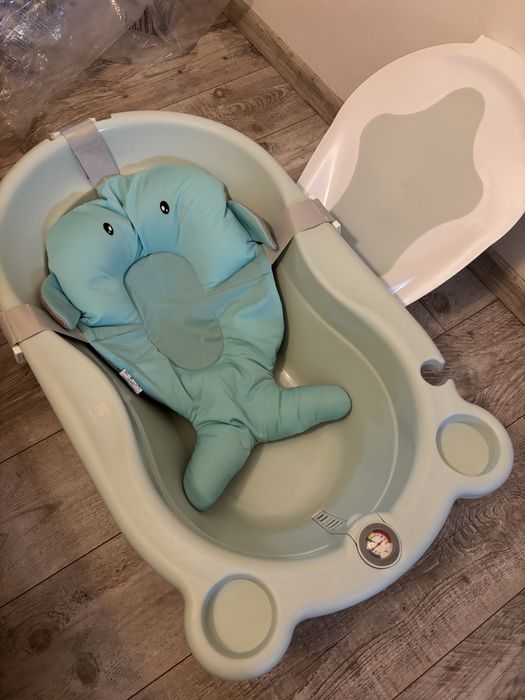 Cadita cu termometru si suport