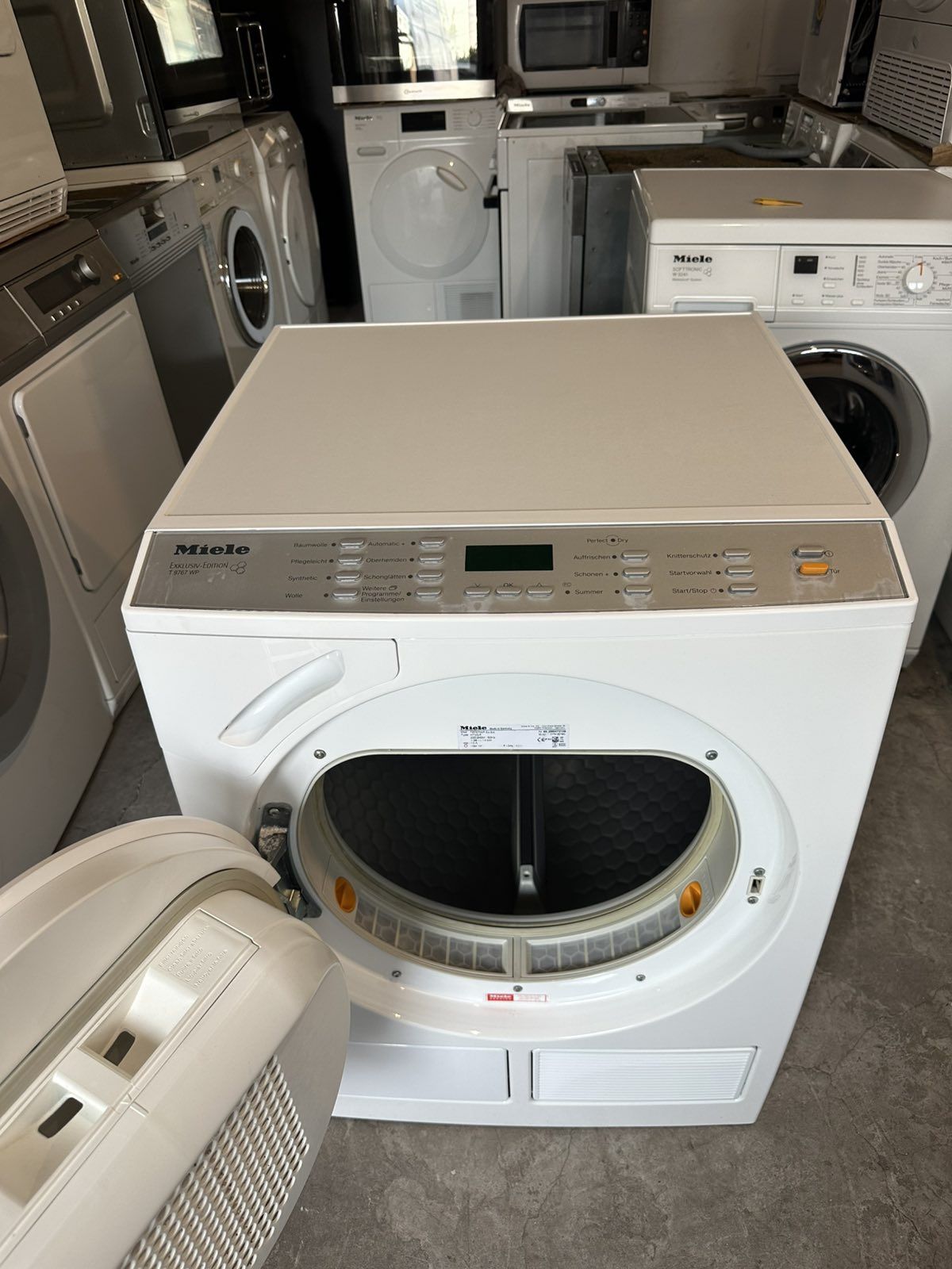 Сушилня +гаранция. MIELE ТЕРМОПОМПА. ПЧЕЛНА ПИТА 7кг. КЛАС А. Доставка